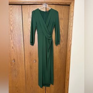 Baltic Born Deep Green Long Sleeve Dress